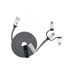 Apple Certified 3-in-1 Flat Charging Cable